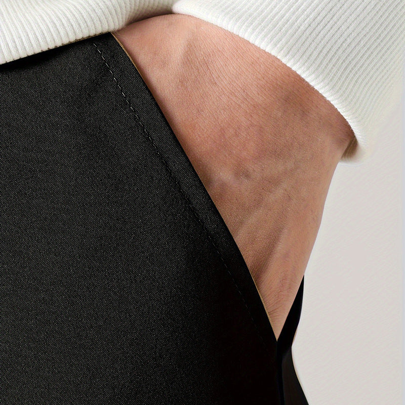 Straight Ankle Tied Wear-resistant Overalls Casual Pants